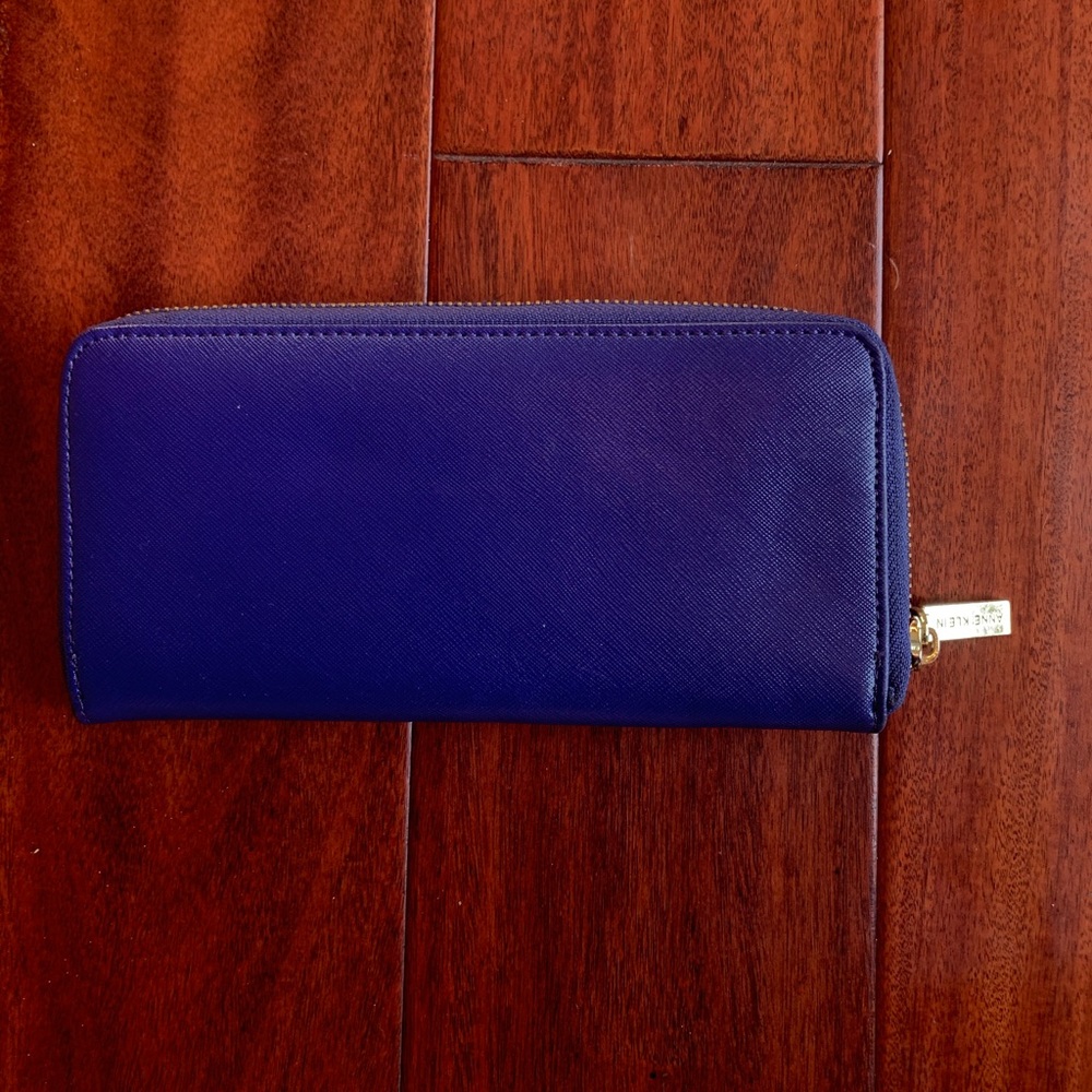 Blue Anne Klein Wallet